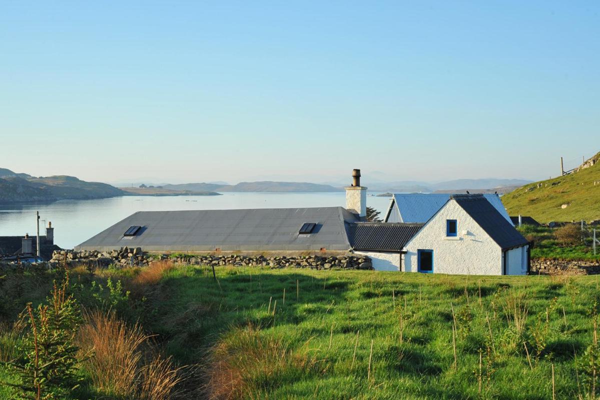 Tigh Bhisa Blackhouse Tolsta Chaolais Exterior foto